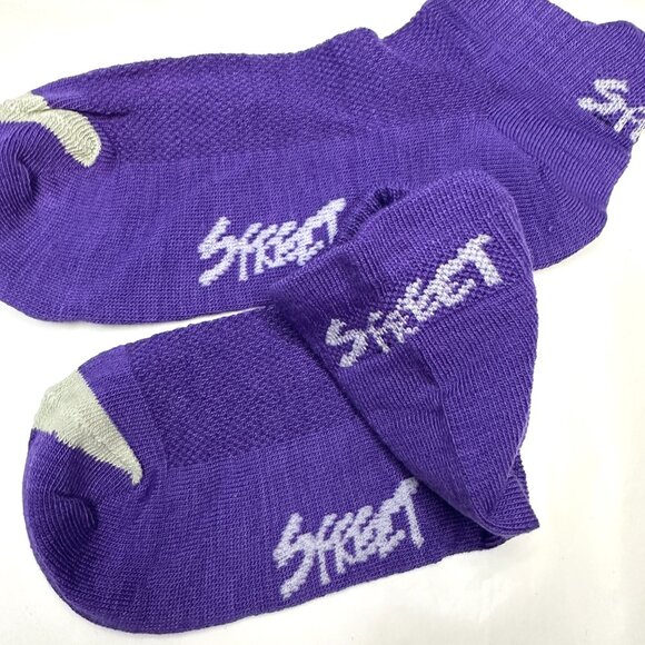 NEW 5 Pairs Mens No Show Sock Classic 70% Cotton Mesh Colorful Size 6-12 L Sport - Picture 9 of 11